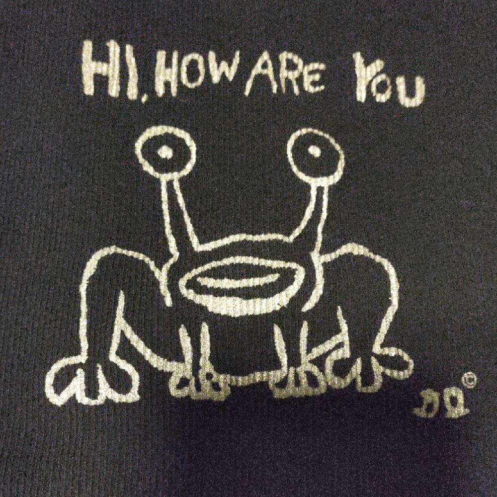 Vintage American Apparel Daniel Johnston Hi, How Are You tank Austin